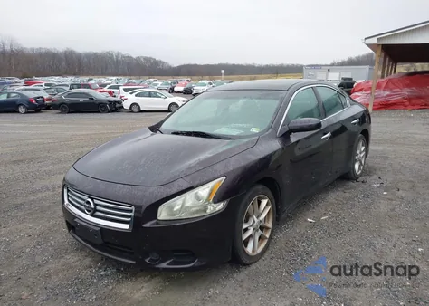 2012 Nissan Maxima 3.5 S из США, поврежденный, VIN 1N4AA5AP1CC857933